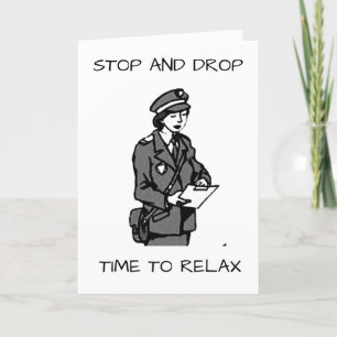 **RETIREMENT** STOP DROP RELAX RETIRELAX REGELS!!! KAART