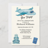 Retirement Travel Avonturenvliegtuig Kaart (Voorkant)