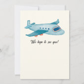 Retirement Travel Avonturenvliegtuig Kaart (Achterkant)