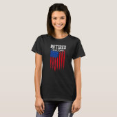 Retirement vrachtwagenchauffeur 4 t-shirt (Voorkant volledig)