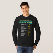 Retirement vrachtwagenchauffeur 4 t-shirt (Voorkant volledig)