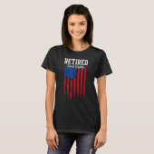Retirement vrachtwagenchauffeur t-shirt (Voorkant volledig)