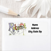 **RETIRETIRETISERING** TERUGNAADRES ETIKET (Insitu)