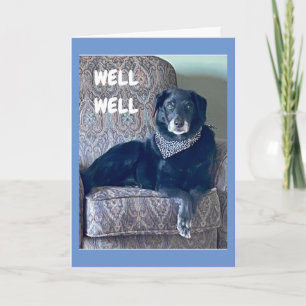 **RETIRING** WOOF WOOF CONGRATULALATIE KAART