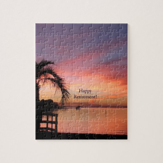 Retirment Florida Sunset Legpuzzel (Verticaal)
