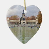 Retiro Park, Madrid, Spanje Keramisch Ornament (Rechts)