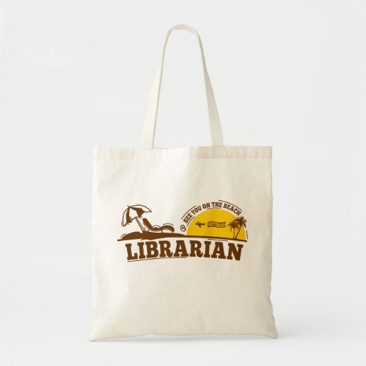 Retiting bibliothecarissen tote bag (Voorkant)