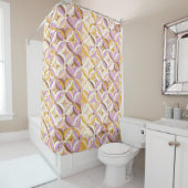 Reto Geometric Pattern Shower Curtain Douchegordijn (In situ)