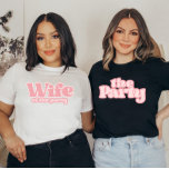 Reto Script Bachelorette Wife van de Partij T-Shir T-shirt<br><div class="desc">Reto Script Bachelorette Wife van de Partij T-Shirt</div>