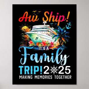 Retor gezinsreis 2025 gezinsreis cruise trip poster