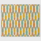  retorbedekking skateboards gevarieerd cadeaupapier (Vlak)