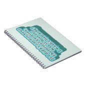 Retorische vragen Grappige grammatica Notitieboek (Rechterzijde)