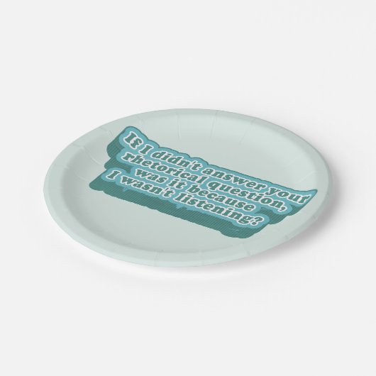 Retorische vragen Grappige grammatica Papieren Bordje (Gekanteld)