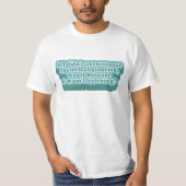 Retorische vragen Grappige grammatica T-shirt (Voorkant)