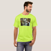 Retort in scheikundig lab t-shirt (Voorkant volledig)