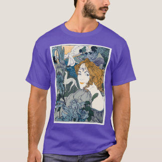 Retour 1897 van Georges de Feure T-shirt