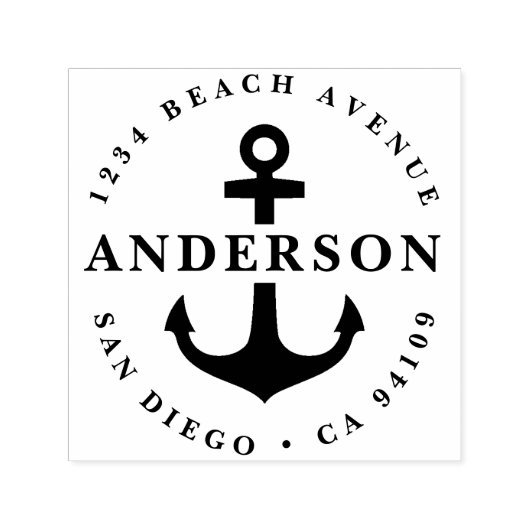 Retour adres stempel, perfect cadeau zelfinktende stempel (Design)