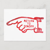 Retour afzender briefkaart (Voorkant)