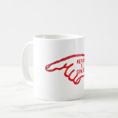 Retour afzender koffiemok (Voorkant links)