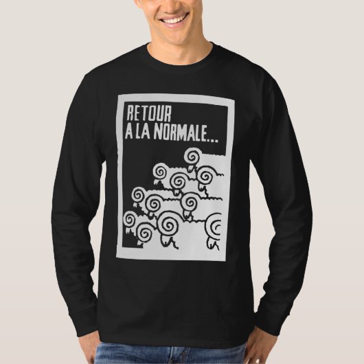 retour ala normale t-shirt (Voorkant)