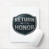 Retour met Honor™ LDS-Muismat Muismat (Met muis)