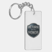 Retour met Honor™ LDS-Sleutelhanger Sleutelhanger (Voorkant Links)