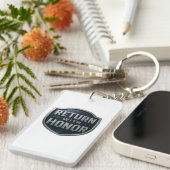 Retour met Honor™ LDS-Sleutelhanger Sleutelhanger (Voorkant Rechts)