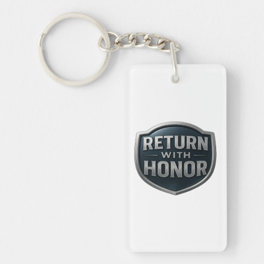 Retour met Honor™ LDS-Sleutelhanger Sleutelhanger (Voorkant)