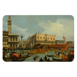 Retour Palazzo Ducale Canaletto Fine Bucentaur Magneet