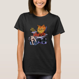 Retour Van De Vampurr Schattige Kat Kat  Kattenbez T-shirt