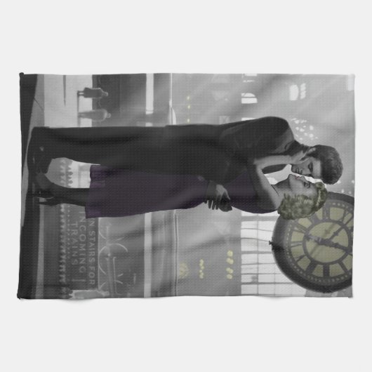 Retour van Liefde 2 Theedoek (Horizontaal)