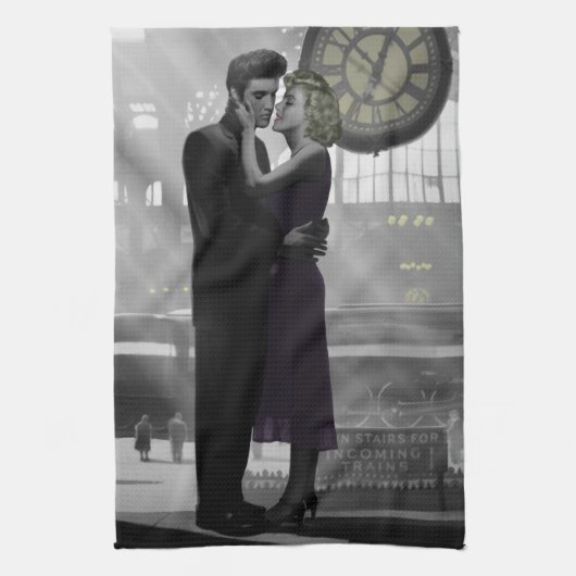 Retour van Liefde 2 Theedoek (Verticaal)