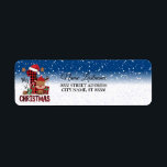 Retouradres 1st Christmas Santa Hat White Snow Etiket<br><div class="desc">Retouradres 1st Christmas Santa Hat White Snow label. Uniek,  mooi,  stijlvol design. Makkelijk te personaliseren. Lettertypestijl,  -grootte en -kleuren kunnen worden gewijzigd. Overeenkomende objecten zijn beschikbaar.</div>