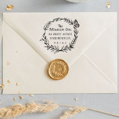 Retouradres Aangepaste scriptfamilie Zelfinktende Stempel