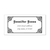 Retouradres Art lijst C1139 nieuwe stijl Rubberstempel (Afrduk)