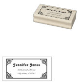 Retouradres Art lijst C1139 nieuwe stijl Rubberstempel (Gestempeld)