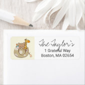 Retouradres Baby Animals Etiket (Insitu)