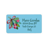 Retouradres Berry Bundle w Red Green Etiket (Voorkant)