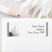 Retouradres bestemming New Orleans Etiket (Insitu)