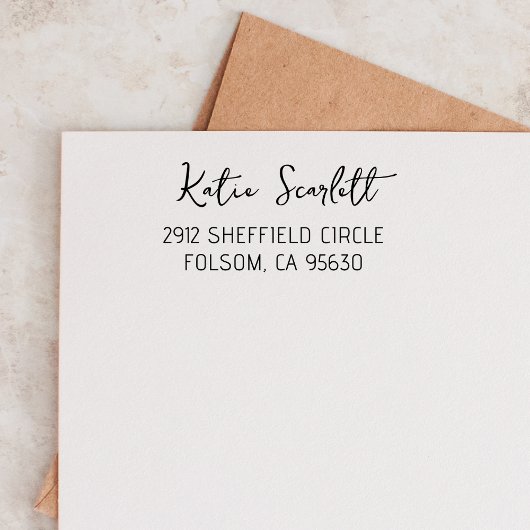 Retouradres Bewaar de trouwdatum gepersonaliseerd Zelfinktende Stempel