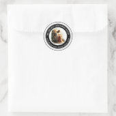 Retouradres Biddende Jezus Envelope Zegel (Tas)