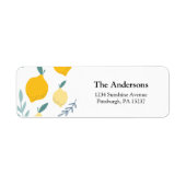 Retouradres Citroen Etiket (Voorkant)