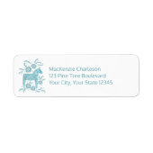 Retouradres Dala Horse Etiket (Voorkant)