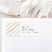 Retouradres-etiket voor neutrale streep etiket (Insitu)