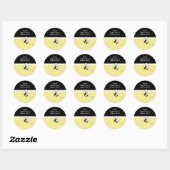 RETOURADRES ETIKETTEN BEE HAPPY Bumble Bee (Vel)