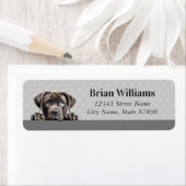 Retouradres-etiketten van Cane Corso Etiket (Insitu)