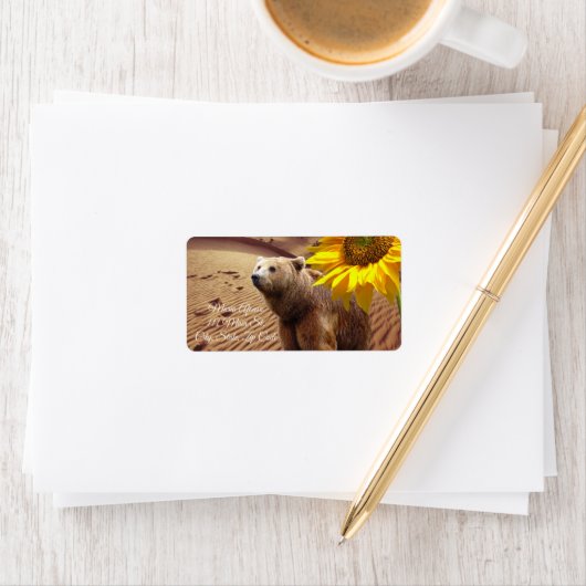 Retouradres Etiketten Zonnebloem Beer (Insitu)