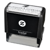 Retouradres  gothische weddenschappen Aangepast Zelfinktende Stempel (Product)