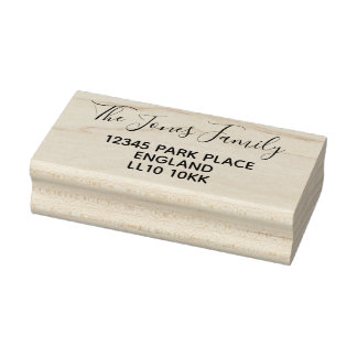 Retouradres Houden Rubber Stempel