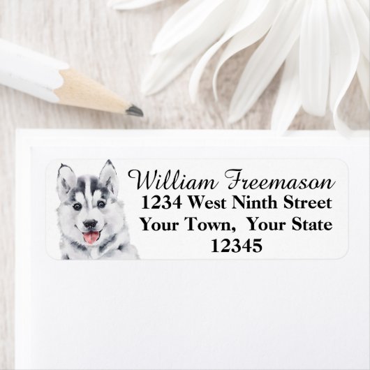 Retouradres Husky Etiket (Insitu)